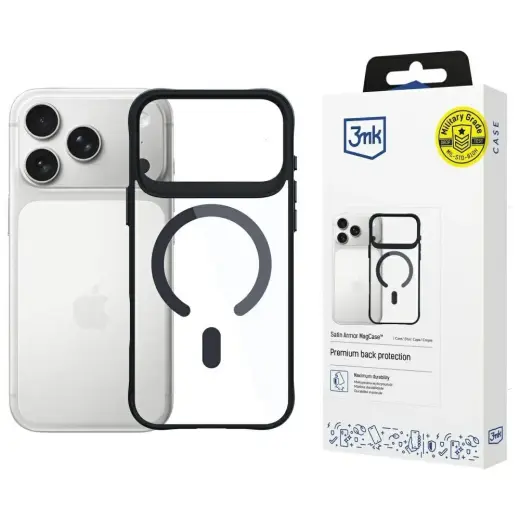 Case 3MK Satin Armor MagCase for Apple iPhone 17 Pro Max