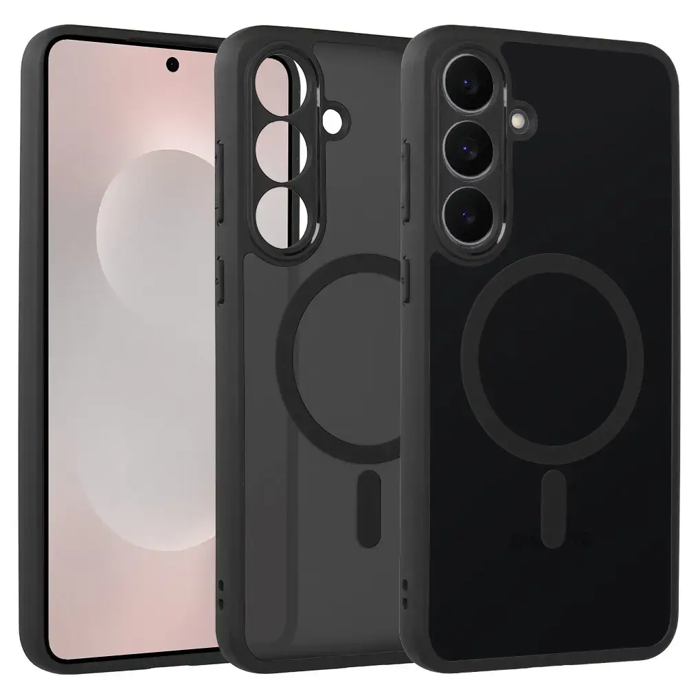 Full Matte Mag Cover for Samsung Galaxy S25 FE black