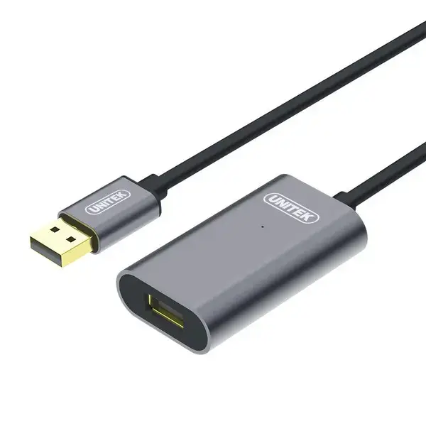Cable USB 2.0 Extension 5m; AM-AF, PREMIUM; Y-271
