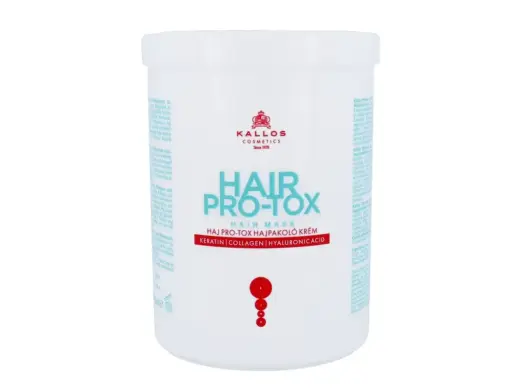 Kallos Hair Pro-tox plaukų kaukė su keratinu, kolagenu ir hialurono rūgštimi 1000 ml