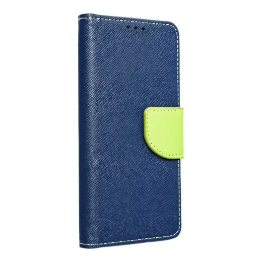 FANCY knyginio tipo telefono dėklas Samsung Galaxy S25+ (S936) tamsiai mėlynas žalias