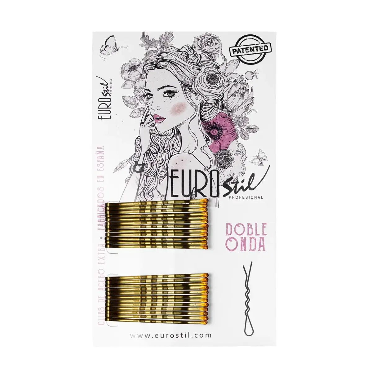EUROSTIL Cabello Double Wave Bronze Hair