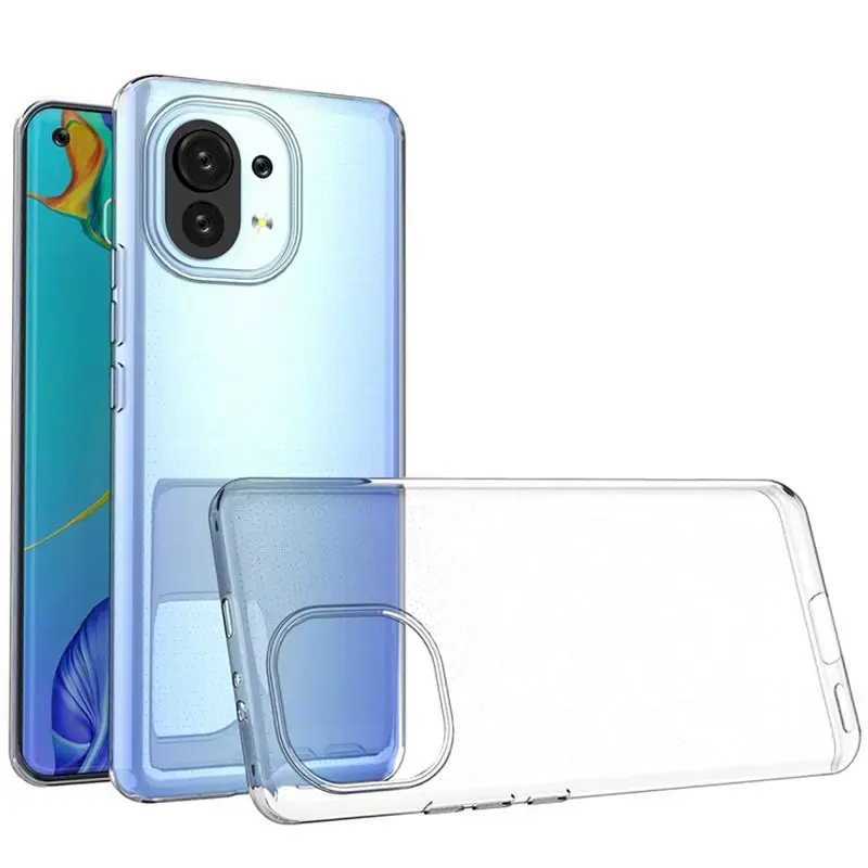 Fusion ultra 0.3 mm silicone case for Xiaomi Mi 11 transparent