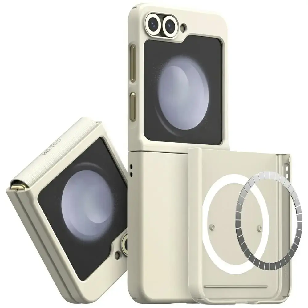 Case Araree Aero Flex M MagSafe for Samsung Galaxy Z Flip6 | Z Flip7 FE cream