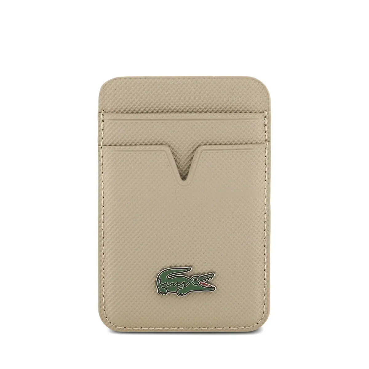 Lacoste PU Iconic Petit Pique MagSafe Wallet Tapue