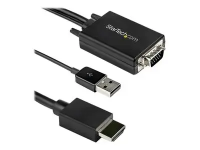 StarTech.com converter cable VGA2HDMM2M - VGA | HDMI with USB-Audio - 2 m