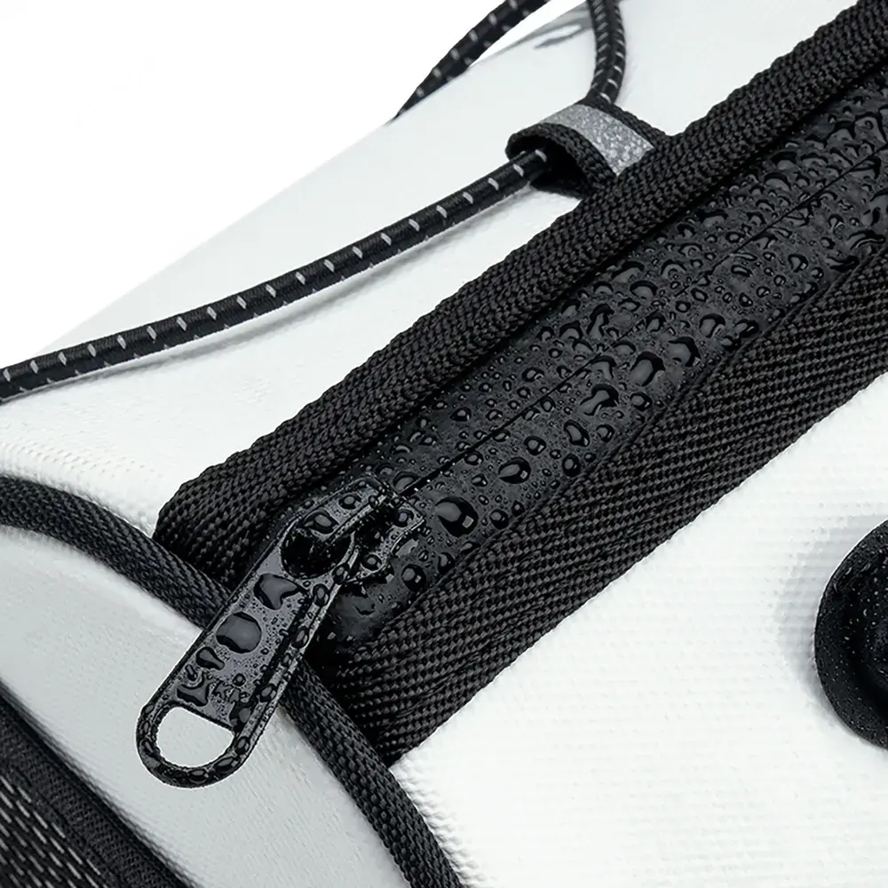 Torba na kierownicę 1,5L Rockbros TL002 ROAD TO SKY wodoodporna – biała