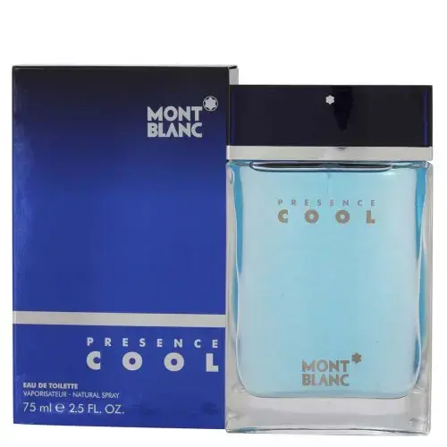 Mont Blanc Presence Cool (EDT) Eau de Toilette for Men 75 ml