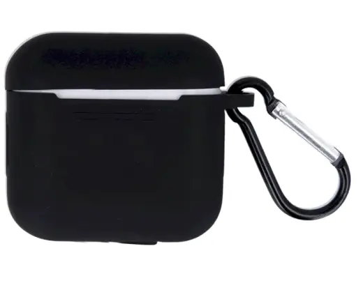 Fusion silikona aizsargapvalks austiņām Apple Airpods Pro melns