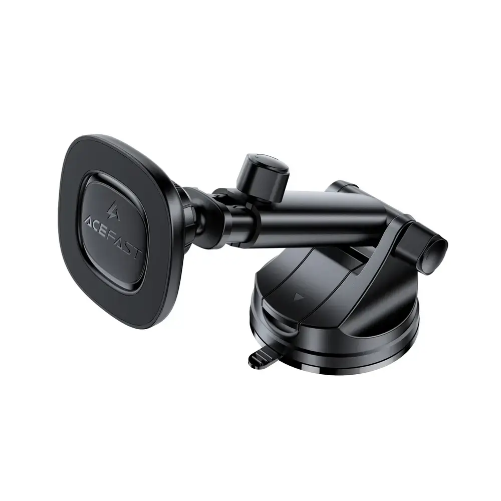 Acefast D47 Magnetic Dashboard Mount with Wireless Charger - Black