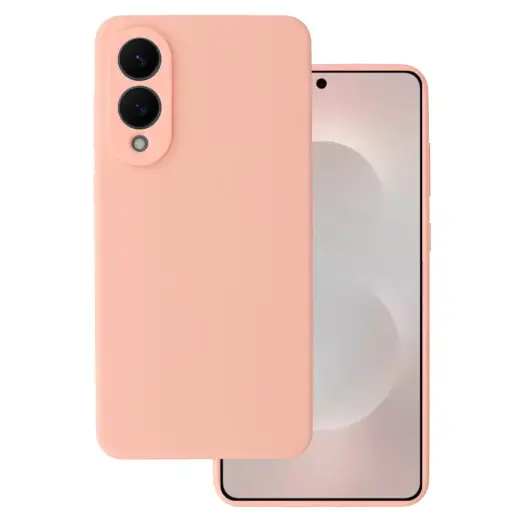 Silicone Lite Case for Samsung Galaxy S25 Edge peach