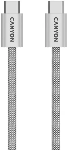 CANYON cable OnWire 60MG C-C 60W Magnet Braided 1m Light Grey
