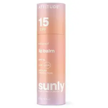 Attitude Lip Balm SPF 15 - Mineral protective lip balm 8.5g