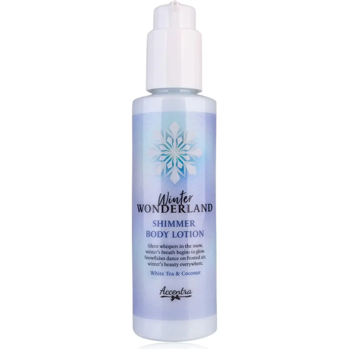 Accentra, Lozione Corpo, Winter Wonderland Shimmer Körperlotion 140 Ml (Lozione Corpo, 140ml)