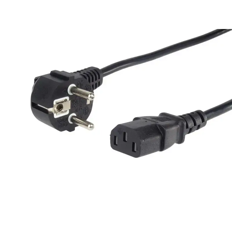 Fusion PC | PSU kabelis 230V | 16A | 1m melns