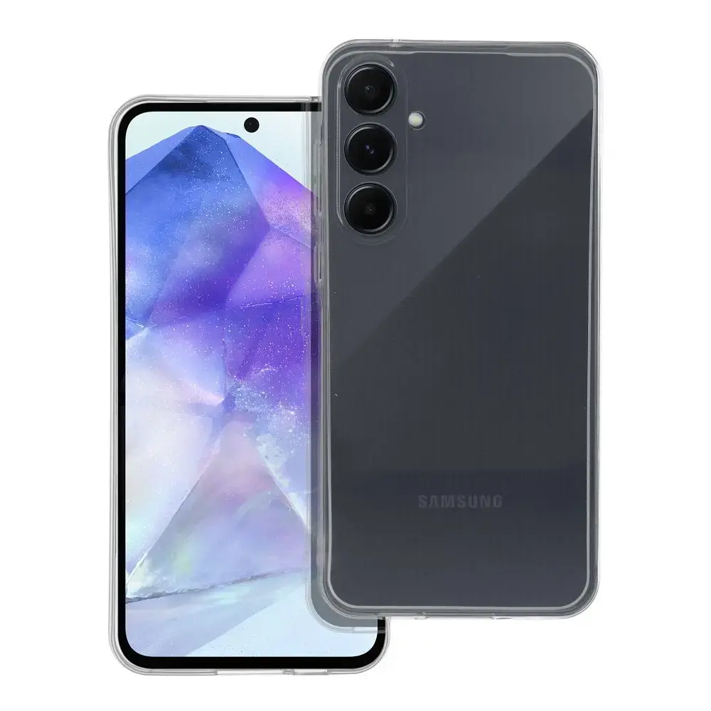 CLEAR 2 mm maciņš telefonam Samsung Galaxy A55 5G (A556) caurspīdīgs