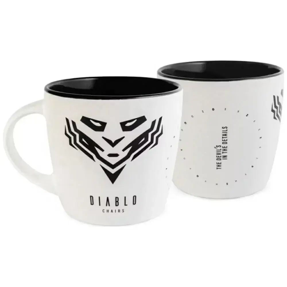Diablo Chairs Mug white and black