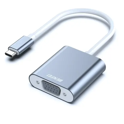 BENFEI adapter USB C to VGA gray
