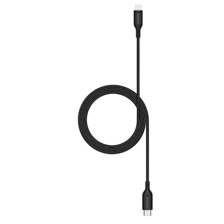 Mophie Essentials Lightning to USB-C Cable 1m - Black