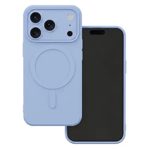 Simple Color Mag telefoni ümbris MagSafe toega iPhone 17 Pro Max | iPhone 18 Pro Max sinine
