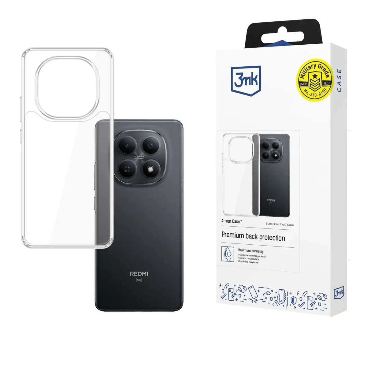3mk Protection Redmi Note 15 4G/5G - 3mk Armor Case