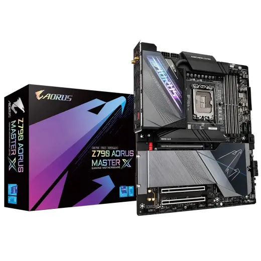Gigabyte Z790 AORUS MASTER X - 1.0 - motherboard - extended ATX - LGA1700 Socket - Z790