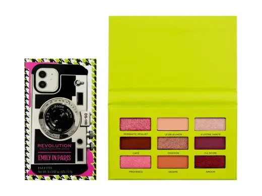 Makeup Revolution London Emily In Paris Camera Queen Eyeshadow Palette Eye Shadow 6,3 g