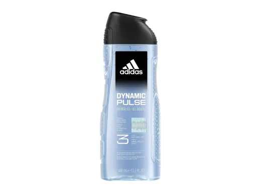 Adidas, Dynamic Pulse, Refreshes, Shower Gel, Body, Face, Hair, All Skin Types, 400 ml