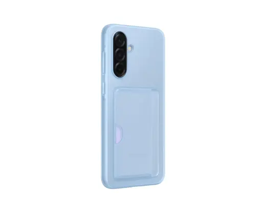 Samsung EF-OA366TLE Card Slot knyginio tipo telefono dėklas Samsung Galaxy A36 5G (A366) mėlynas