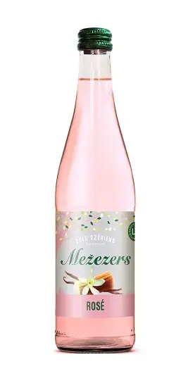 Bezalkoholisks dzirkstošs dzēriens Rose, MEŽEZERS, 0.5L