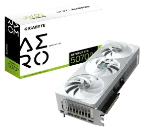 Videokarte Gigabyte GeForce RTX 5070 Ti Aero OC 16GB