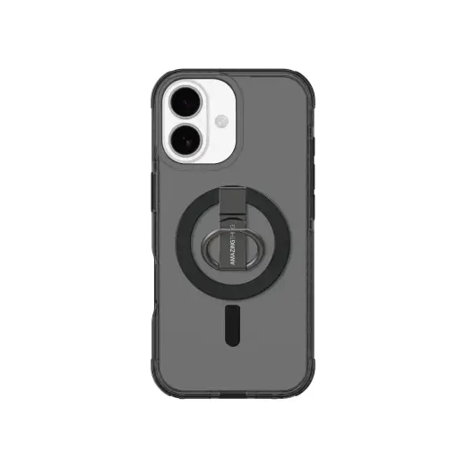 AmazingThing Titan Pro Grip Ring Set Case for iPhone 17 Compatible with MagSafe - Black