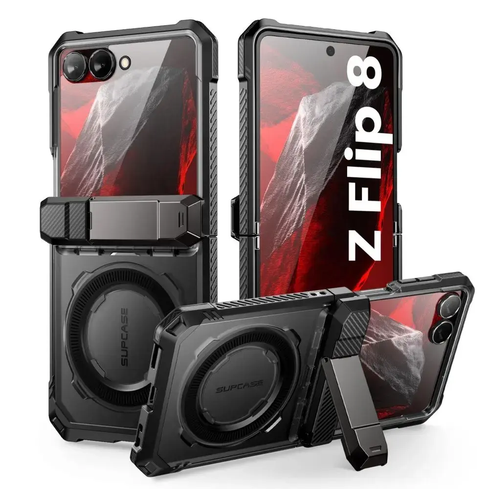 SUPCASE UB GRIP MAG MAGSAFE GALAXY Z FLIP 8 BLACK