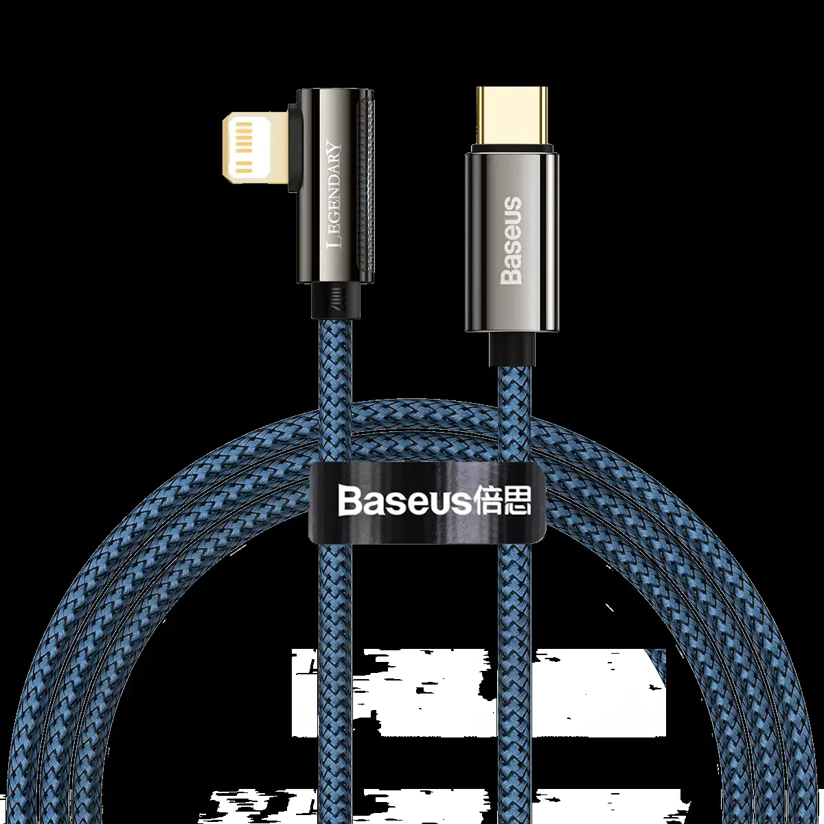 Cable USB-C to Lightning Baseus Legend Series, PD, 20W, 1m (blue)