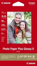Fotopapīrs Canon PP-201 10x15 Glossy 50gab