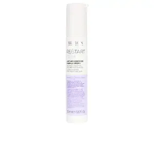 Revlon re/start colour - anti-brassiness purple drops anti-red stitch beauty drops. Concentrated purple pigment for tinted blonde and against brass.