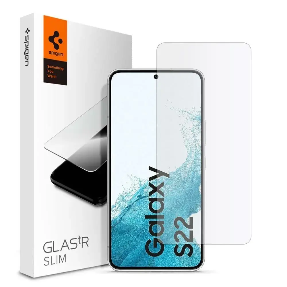 Rūdīts stikls Spigen slim priekš Samsung galaxy S22