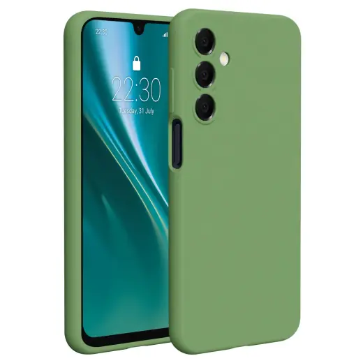 Etteri Silicone phone case for Samsung Galaxy A16 4G | A16 5G light green