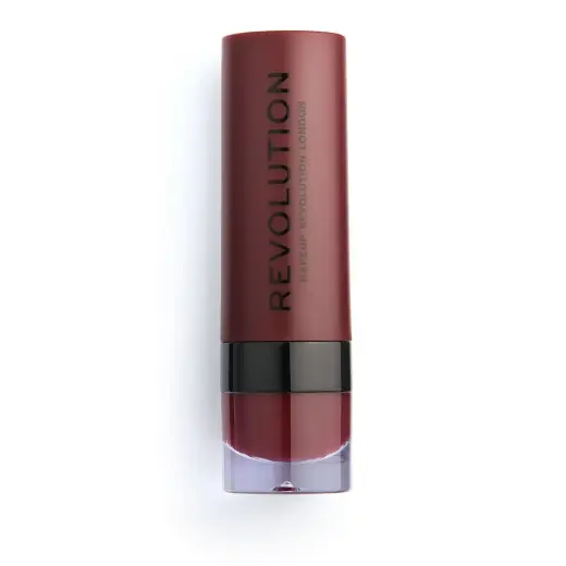 Makeup Revolution, REVOLUTION, Vegan, Matte, Cream Lipstick, 148, Plum, 3 g
