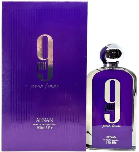 Afnan 9 PM Pour Femme (EDP) parfüümvesi naistele 100 ml