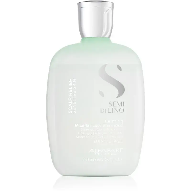 Semi Di Lino Scalp Relief Calming Micellar Low Shampoo by Alfaparf Milano for Unisex - 8.45 Oz Shampoo