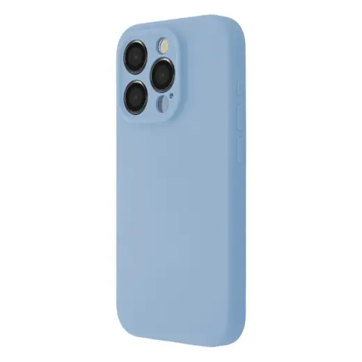 Soft Touch Mag maciņš ar MagSafe atbalstu telefonam iPhone 15 Pro Max zils