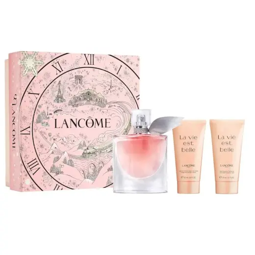 Lancôme La Vie Est Belle Lancôme La Vie Est Belle – świąteczny Zestaw Prezentowy Z Wodą Perfumowaną, żelem I Balsamem Zestawy Perfum 1 Ct Dam