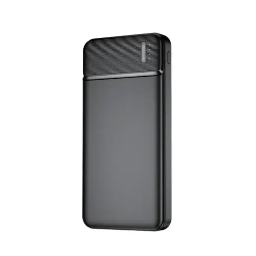 Maxlife MXPB-01 внешний аккумулятор (powerbank) | 10000 mAh | USB-C, Micro USB, USB-A | черный