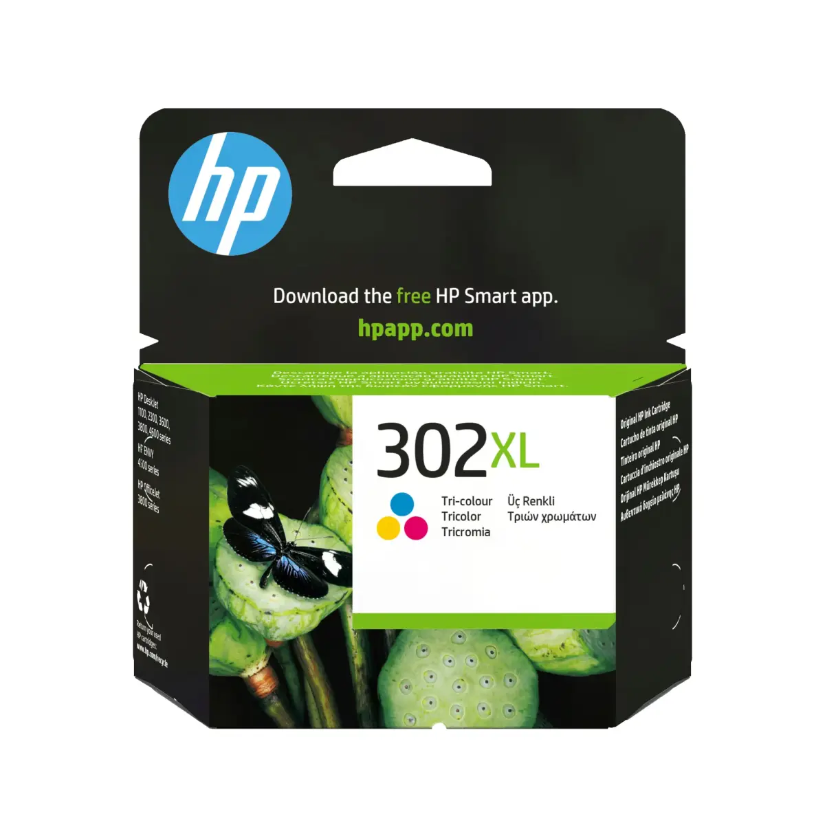HP 302XL High Yield Tri-color Original