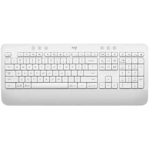 LOGITECH K650 SIGNATURE Bluetooth keyboard - OFF WHITE - NORDIC