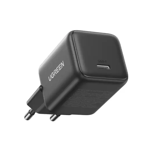 Ugreen X513 tīkla lādētājs | 30W | GaN | USB-C | pelēks