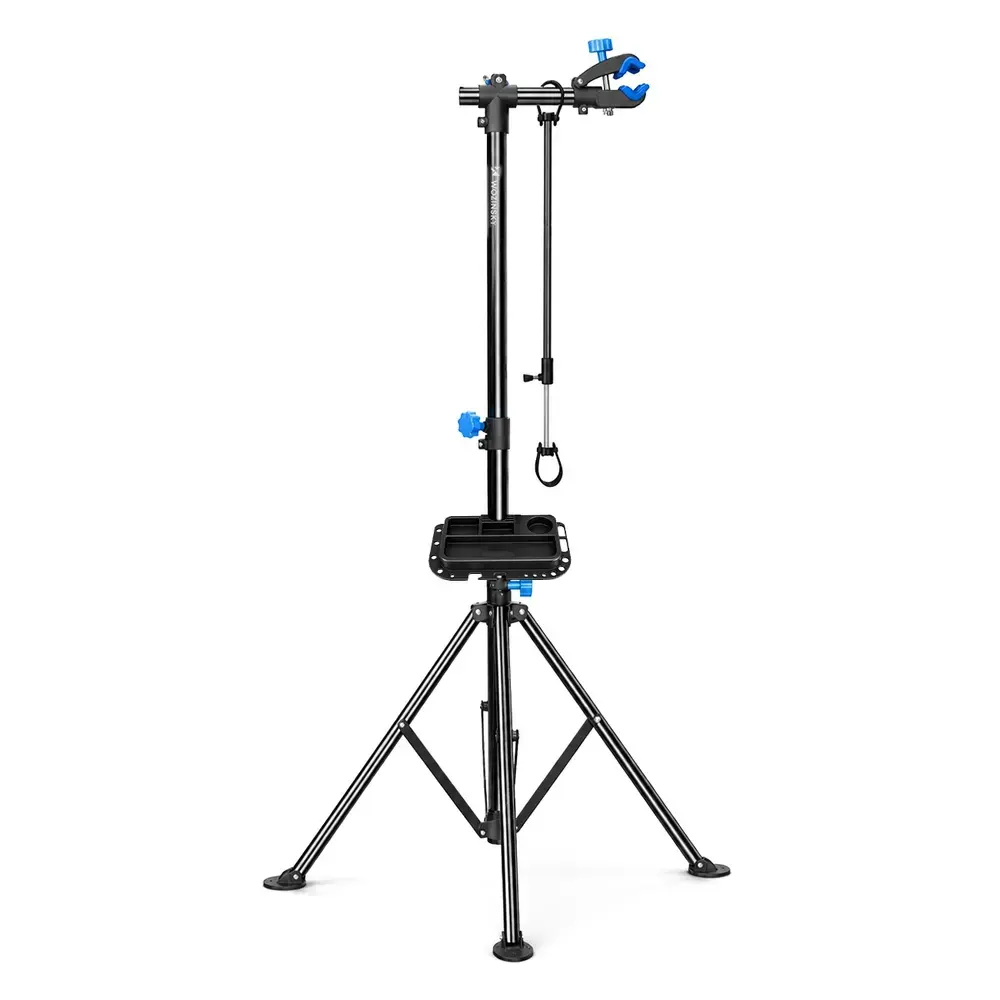 Wozinsky WSS-180 floor service stand with knobs for 30 kg bicycles - black
