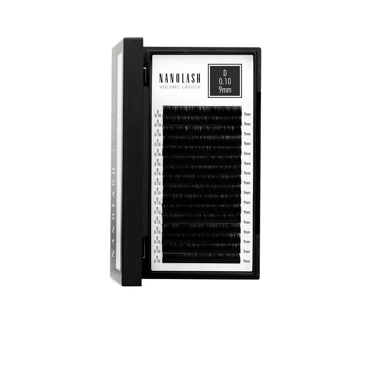 Nanolash - Volume Lashes Pestanas Postizas 010 D 9 Mm 1 U