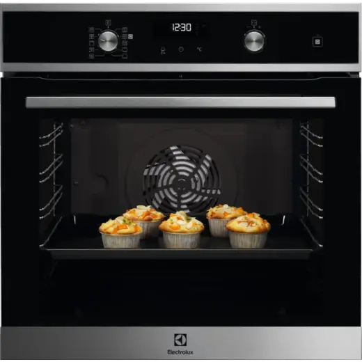 Electrolux cepeškrāsns, iebūv., nerūsējoša tērauda